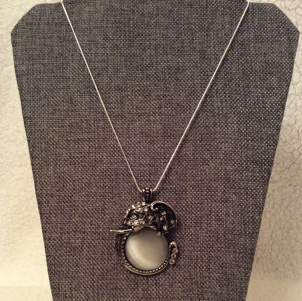 🎈Statement piece with 925 silver plated chain